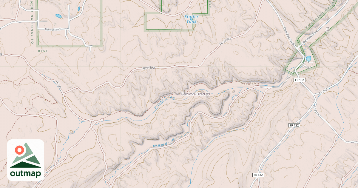 Map of Carnivore Direct
