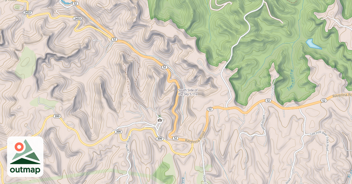 Map of South Side of the Sky