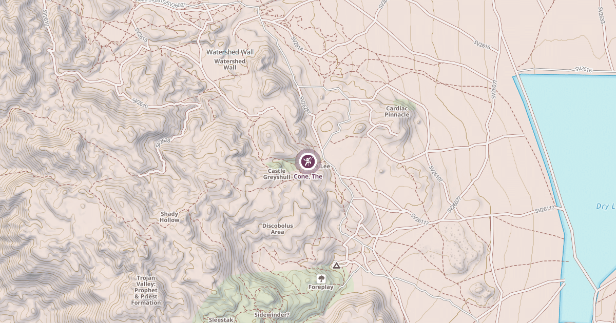 Map preview of Cone, The