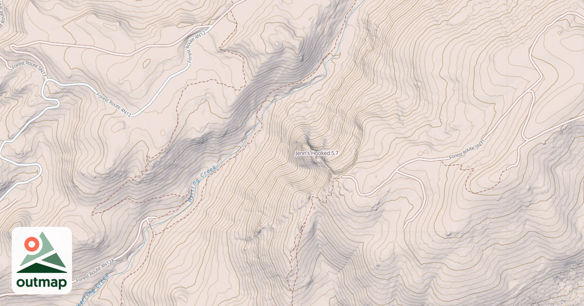 Map of Jenn's Hooked
