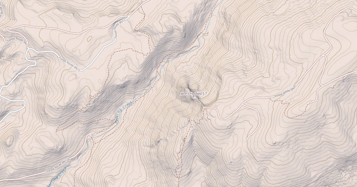 Map preview of Jenn's Hooked