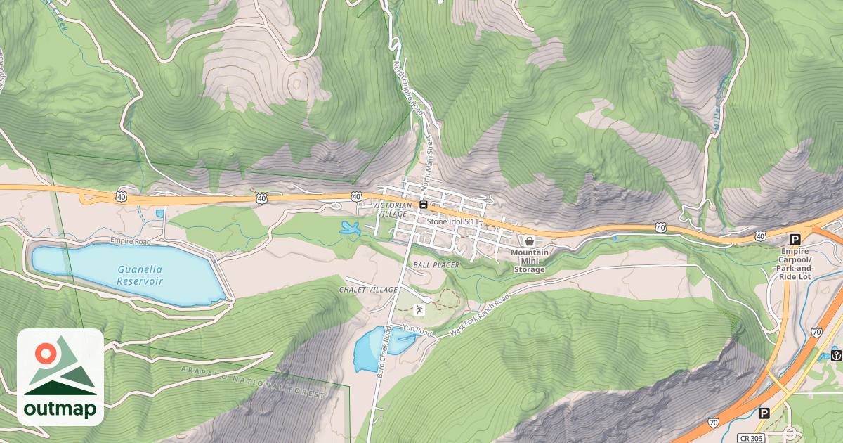 Map of Stone Idol