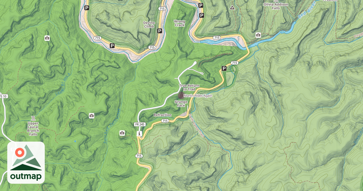 Map of Martin Rides Again