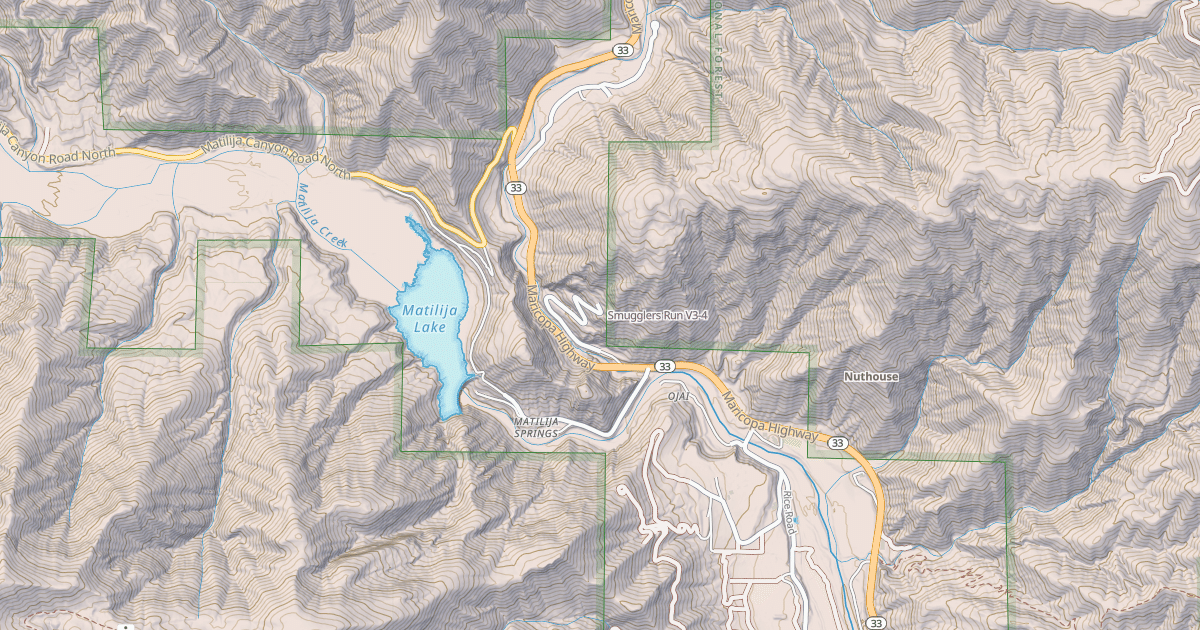 Map preview of Smugglers Run