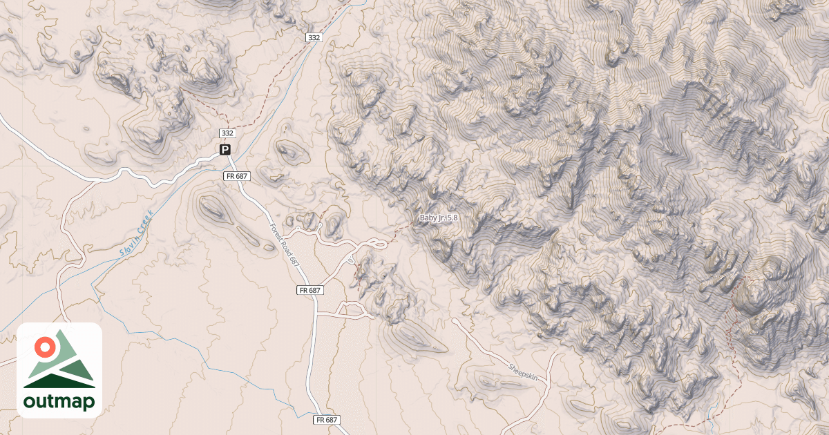 Map of Baby Jr.