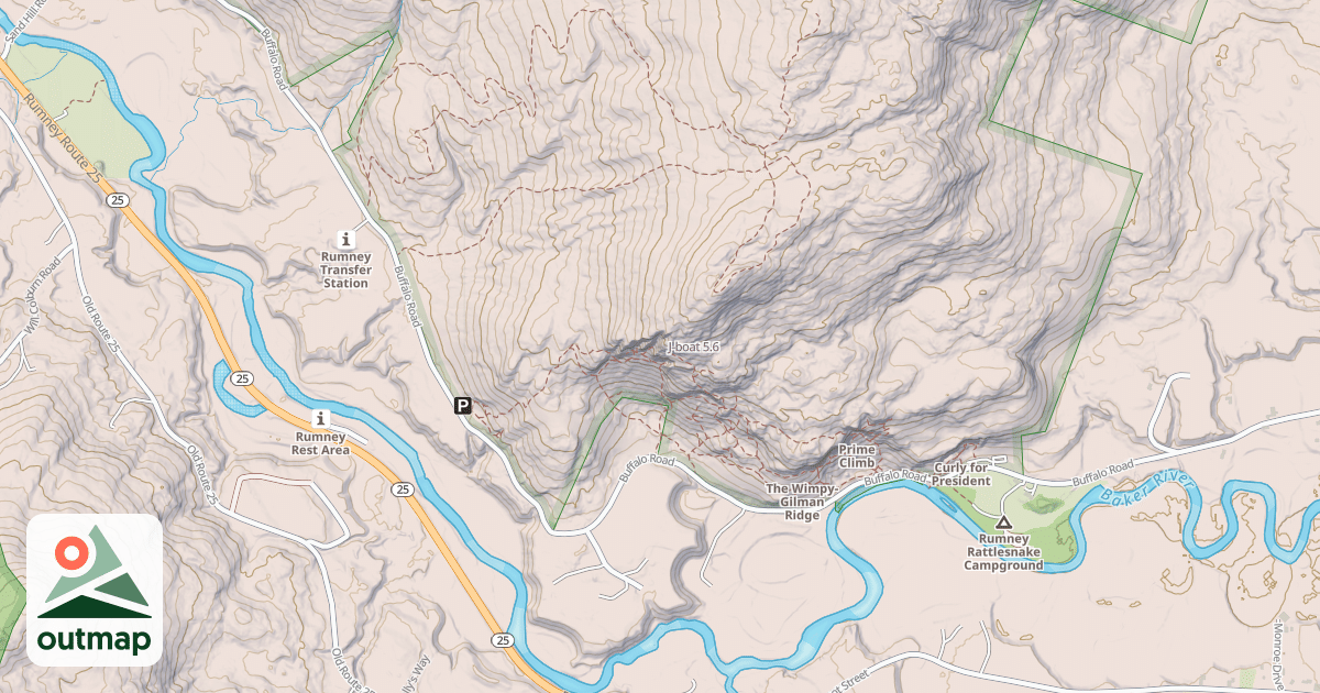 Map of J-boat