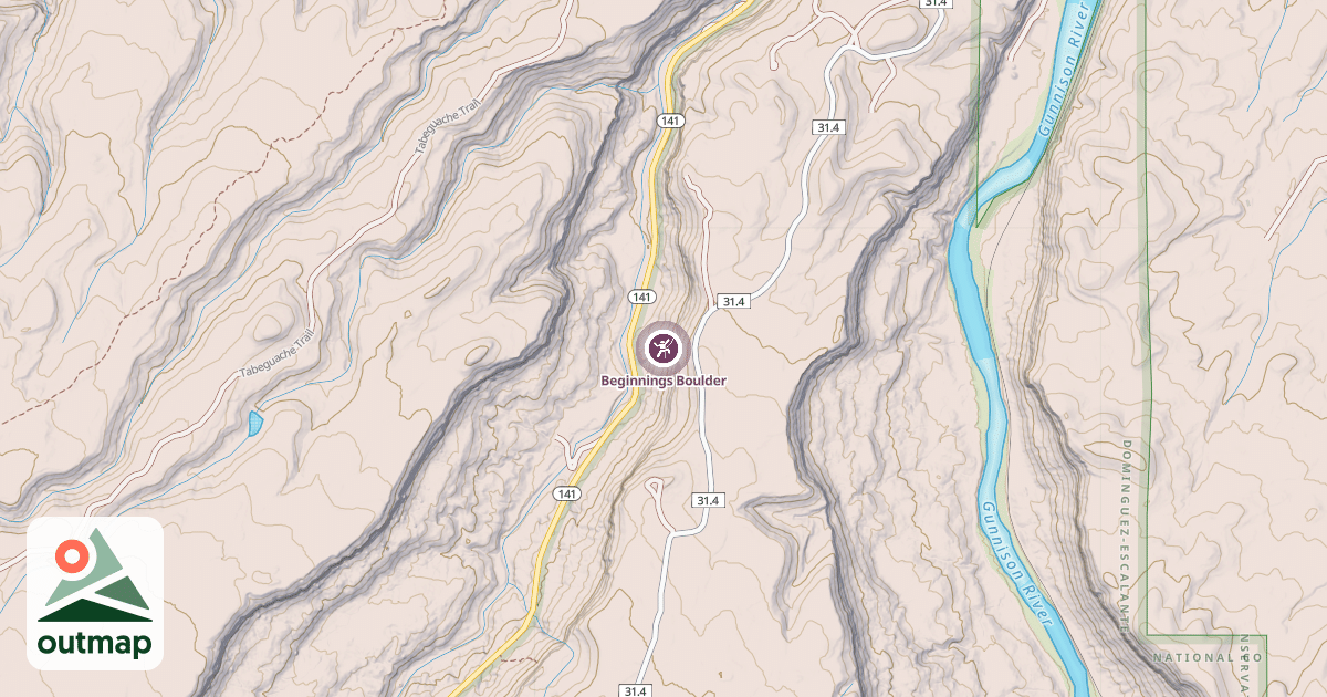 Map of Beginnings Boulder