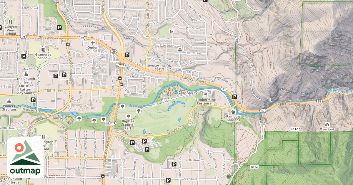 Map of Dino Face