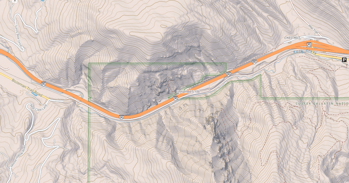 Map preview of Unnamed