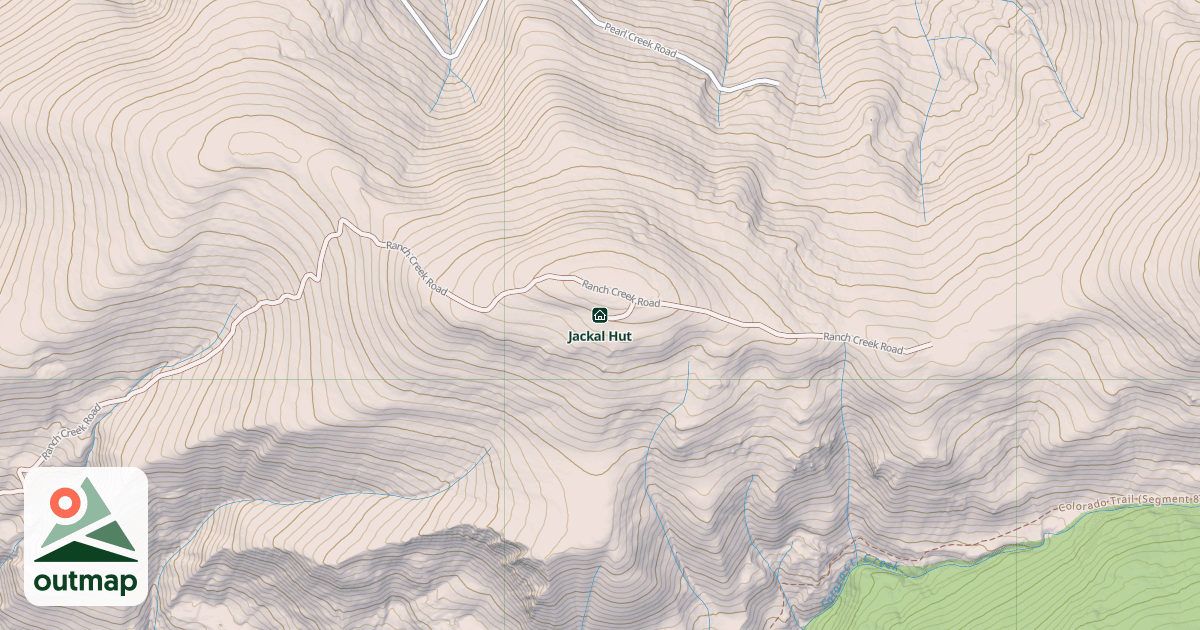 Map of Jackal Hut