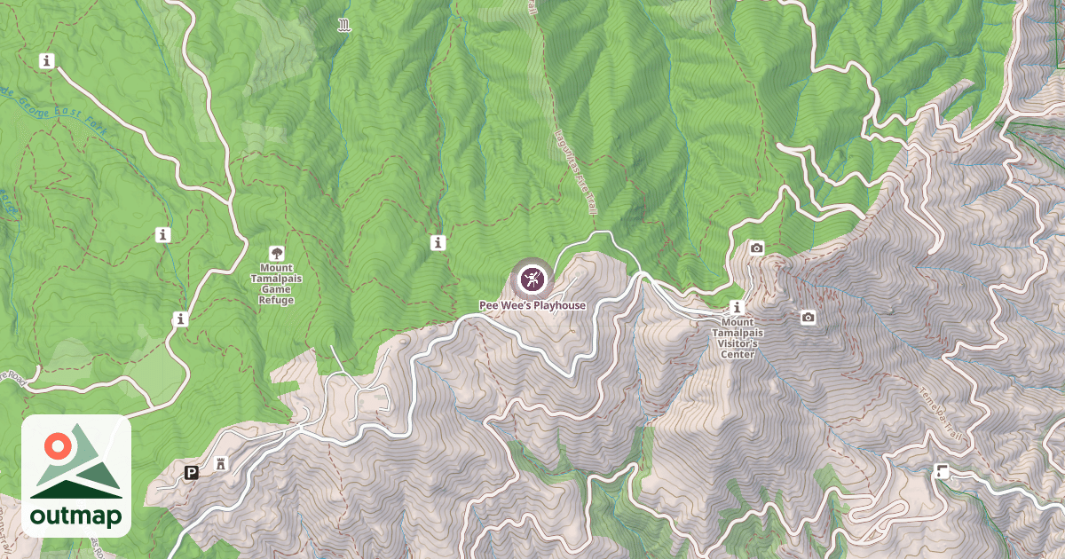 Map of Pee Wee’s Playhouse