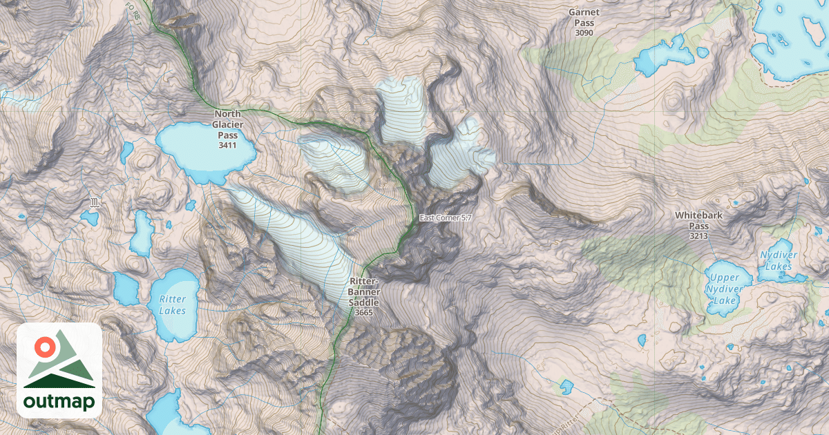 Map of East Corner