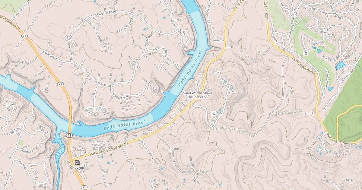 Map preview of Sand Worms Shake The Planet