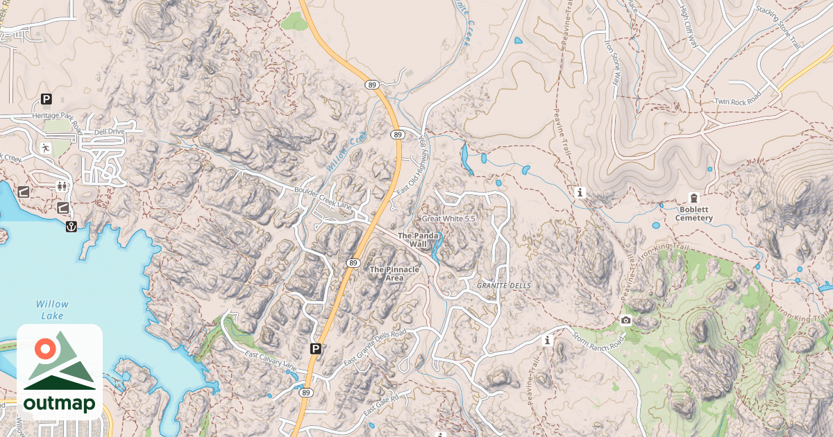 Map of Great White
