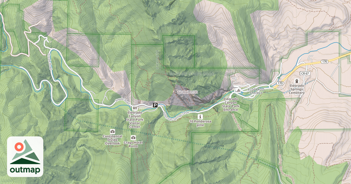 Map of Air Mail