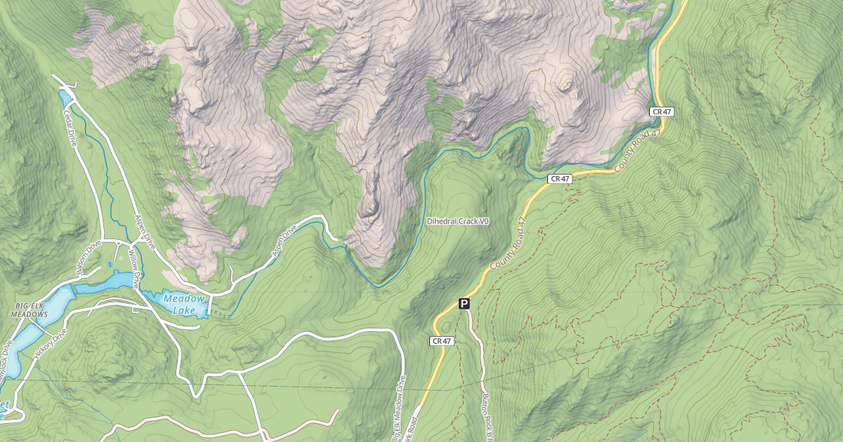 Map preview of Dihedral Crack