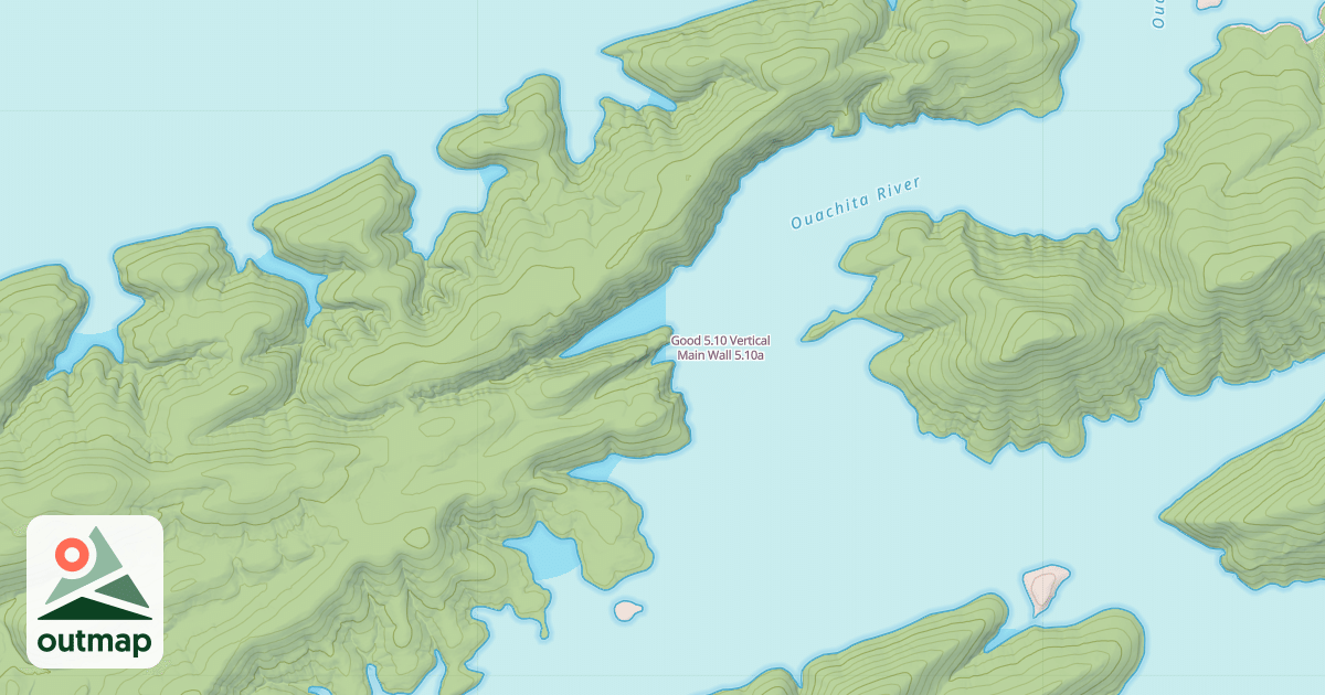 Map of Good 5.10 Vertical Main Wall