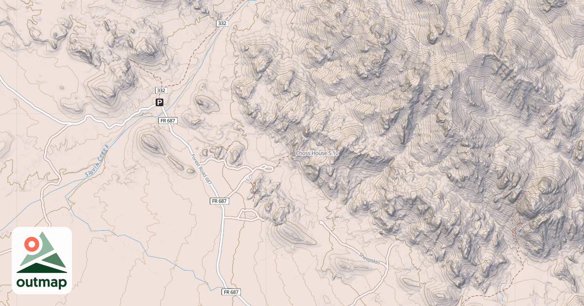 Map of Choss House