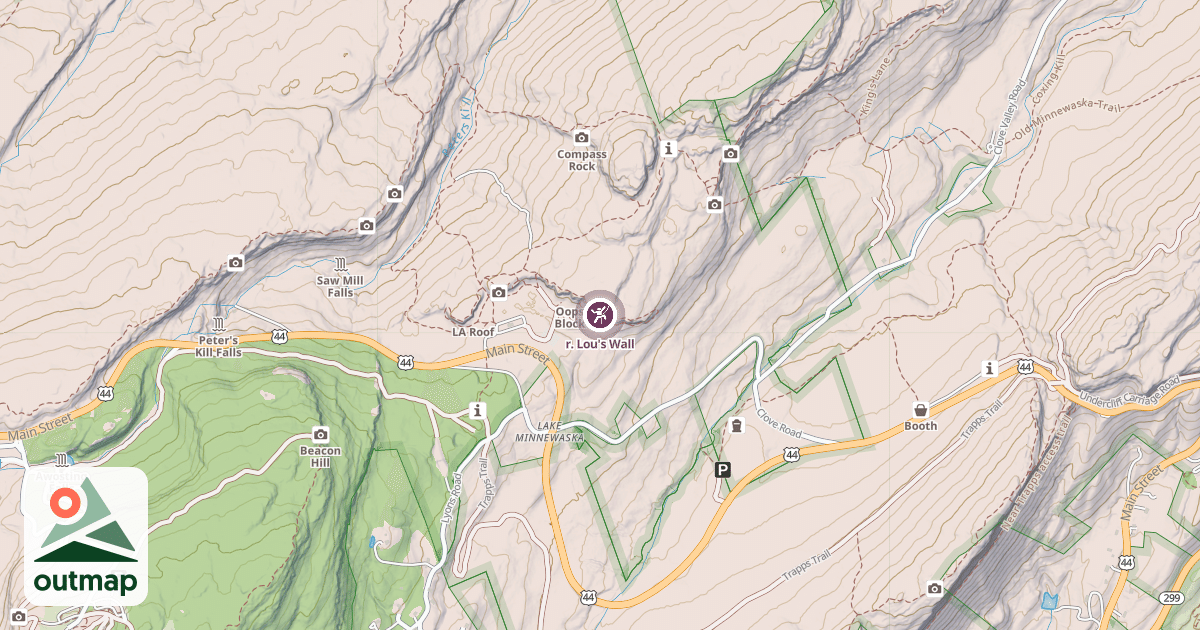 Map of r. Lou's Wall