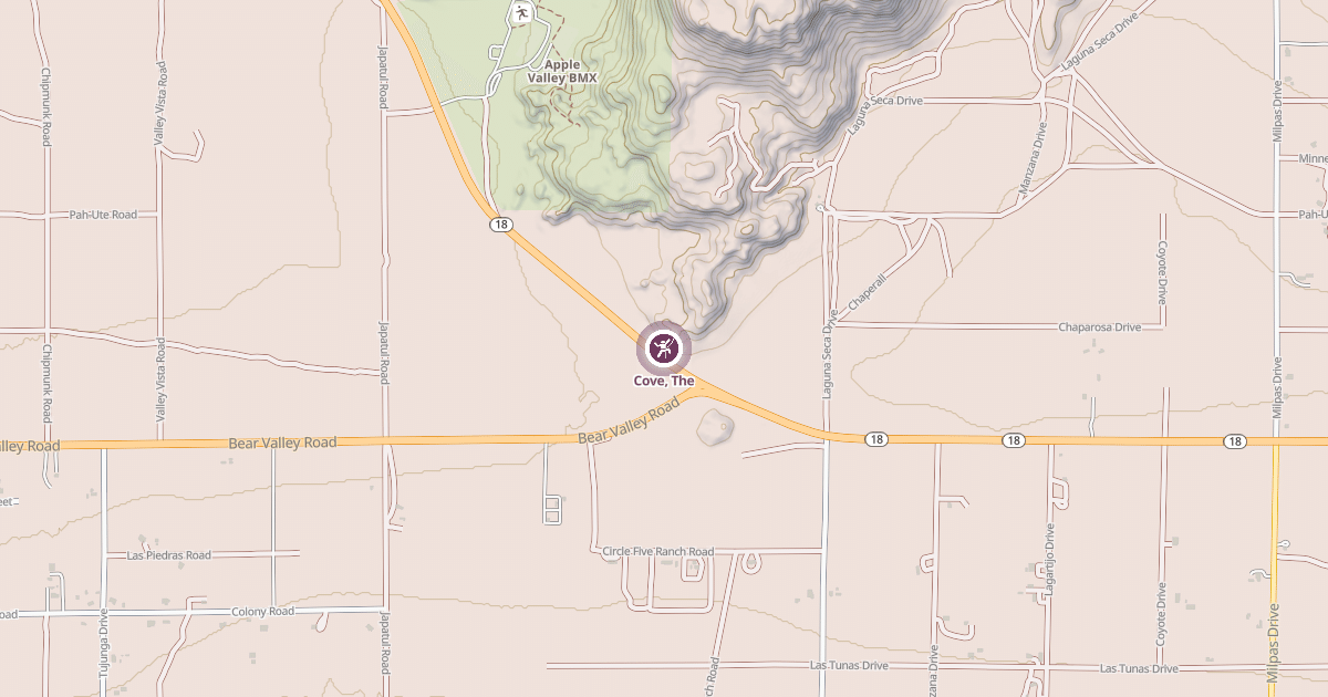 Map preview of Cove, The