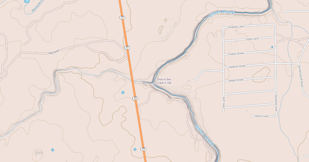 Map preview of Shot in the Crack