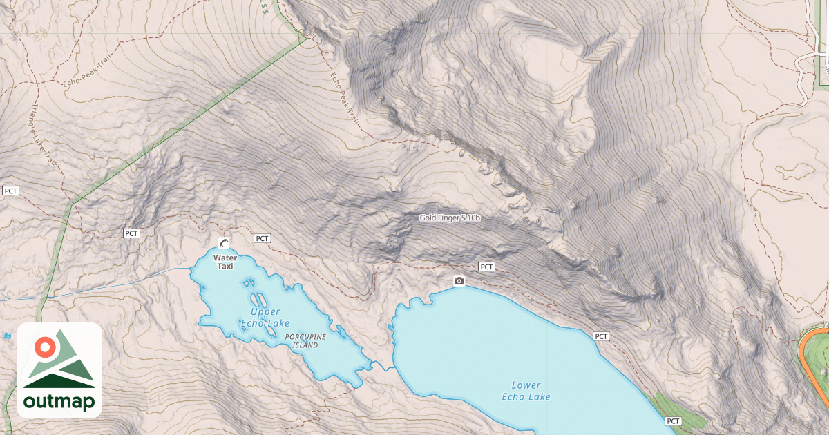 Map of Gold Finger