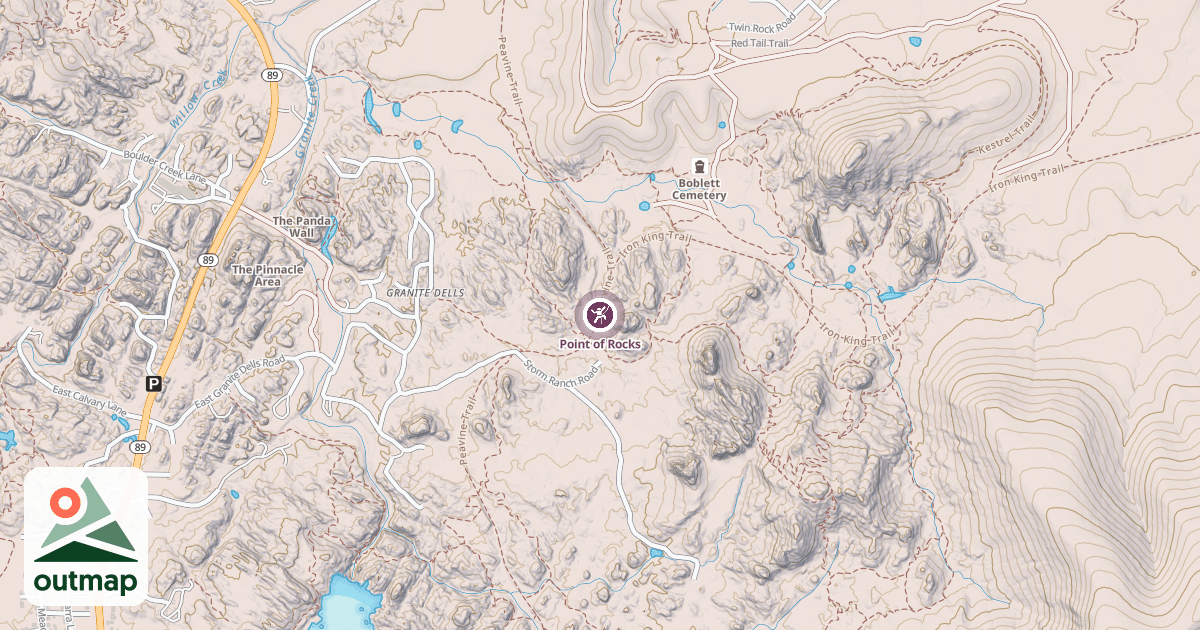 Map of Point of Rocks