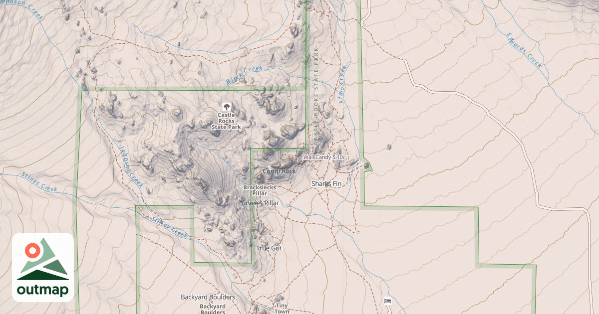 Map of Wall Candy