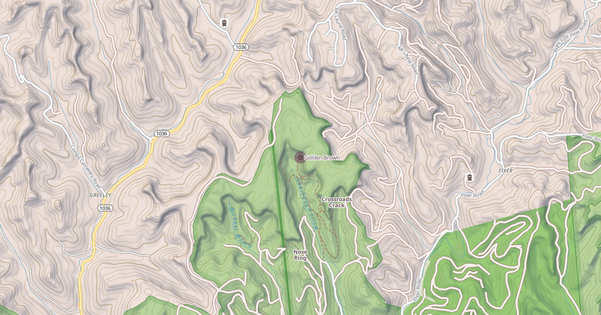 Map preview of Golden Brown