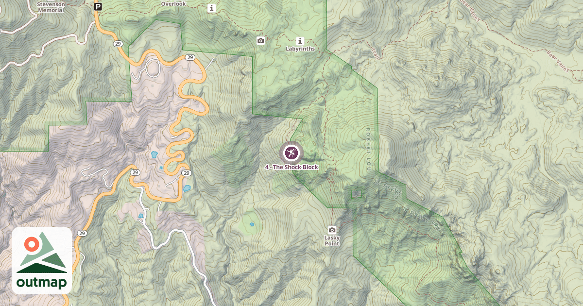 Map of 4 - The Shock Block