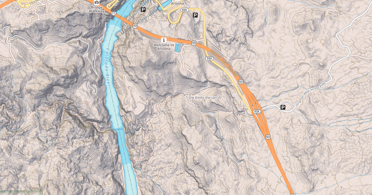 Map preview of She thinks she can
