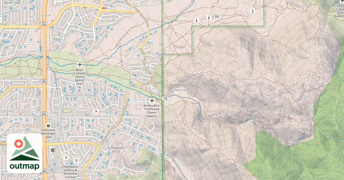Map of The 6