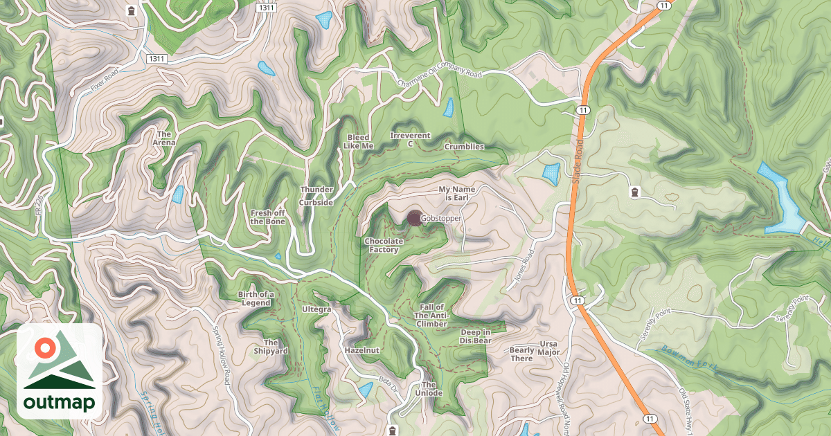 Map of Gobstopper