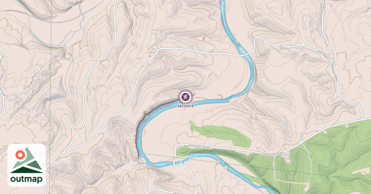 Map of Section 8