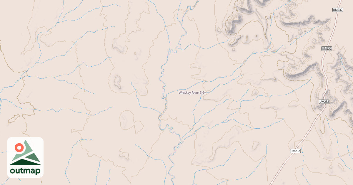 Map of Whiskey River