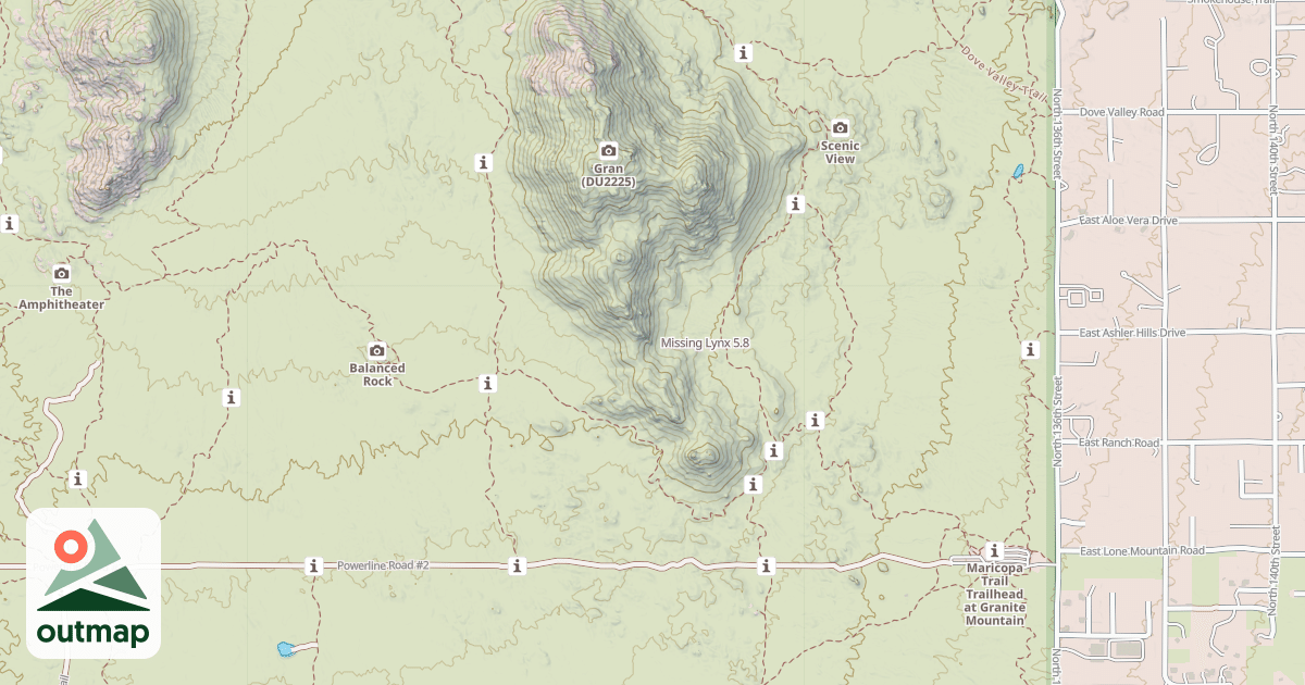 Map of Missing Lynx
