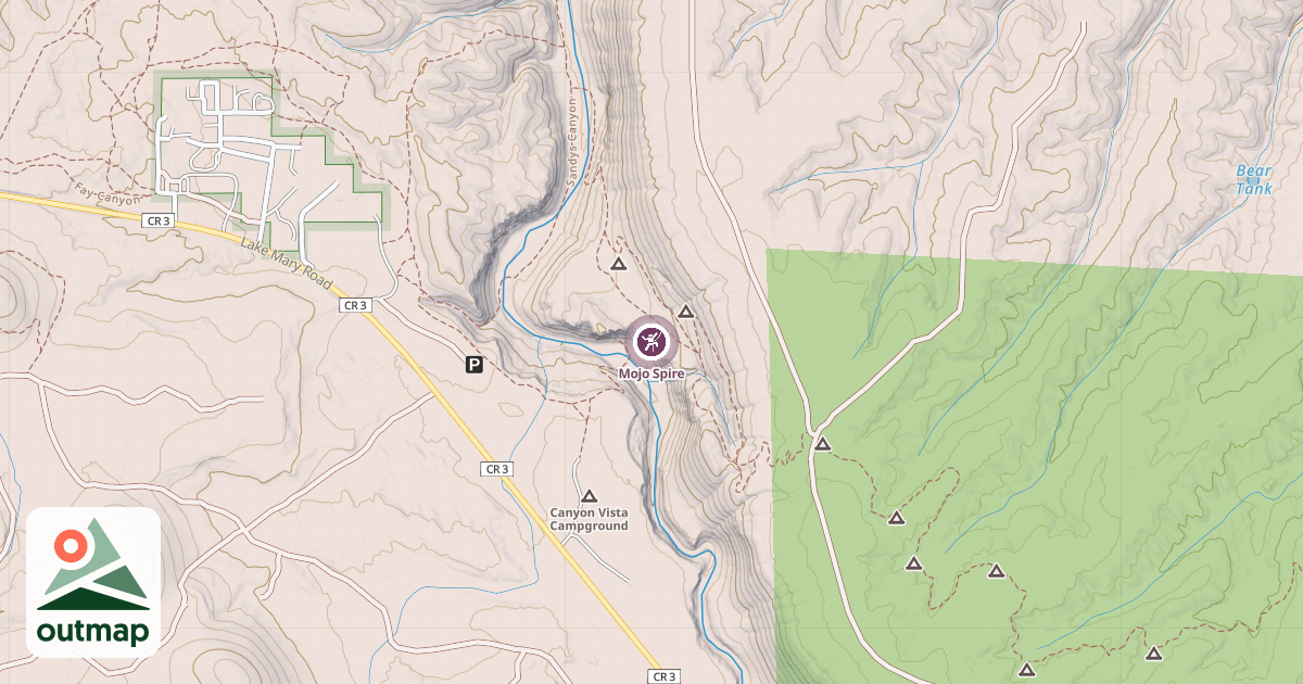 Map of Mojo Spire