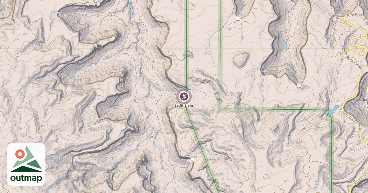 Map of Sedit Slabs
