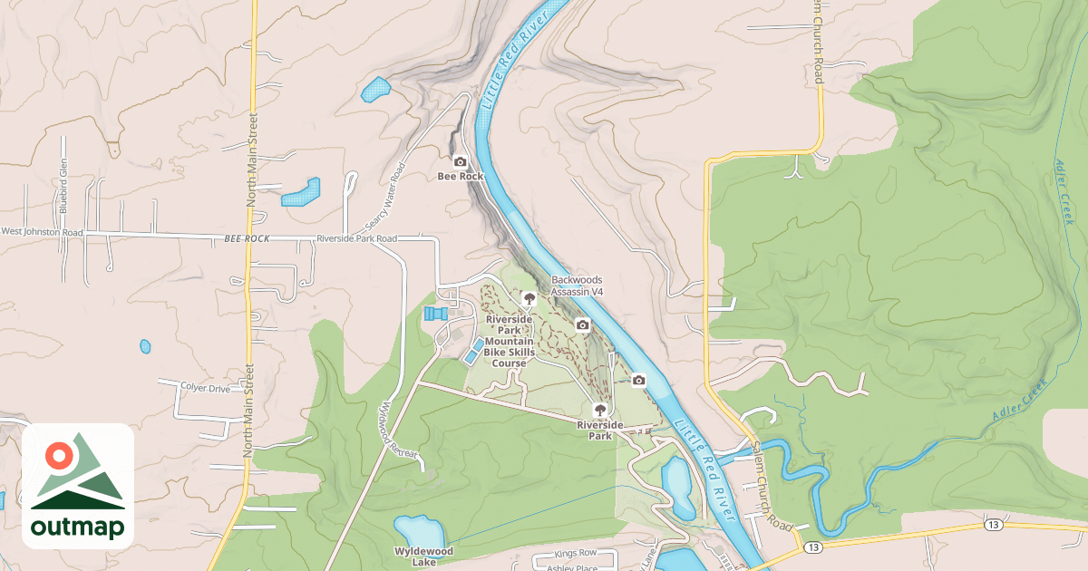 Map of Backwoods Assassin