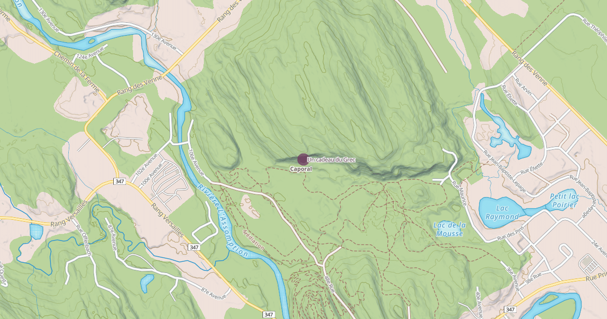 Map preview of Un cadeau du Grec