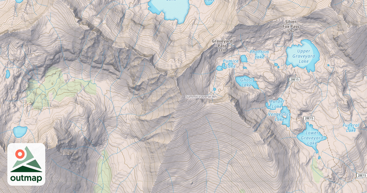 Map of Summit traverse