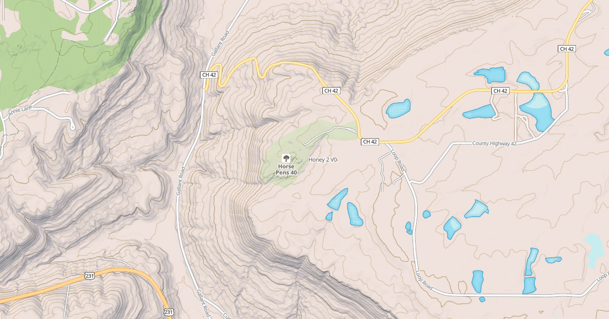 Map preview of Honey 2
