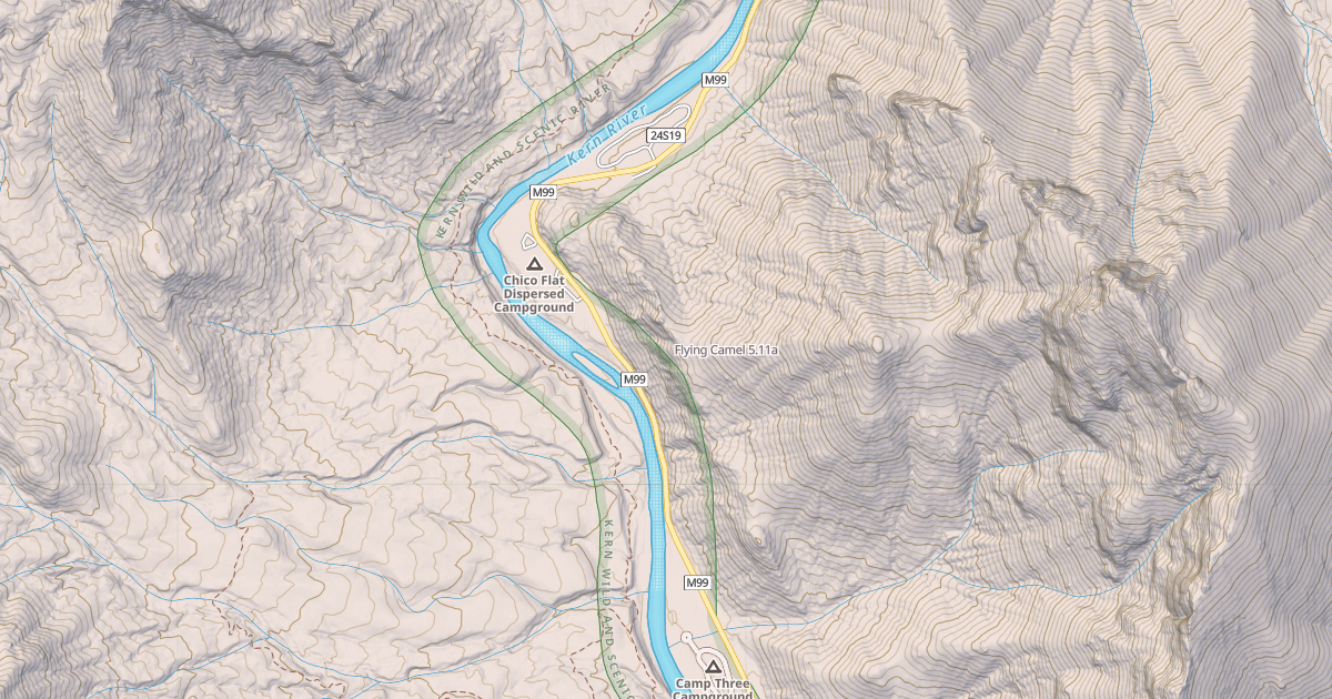 Map preview of Flying Camel