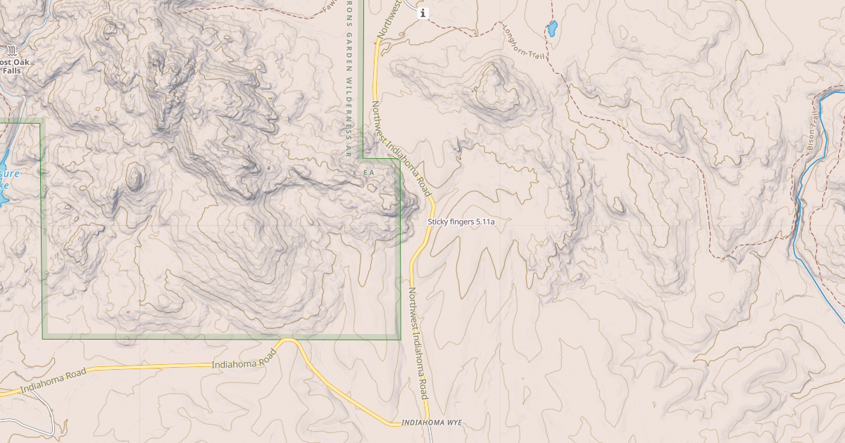 Map preview of Sticky fingers