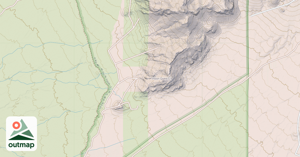 Map of Vision Quest