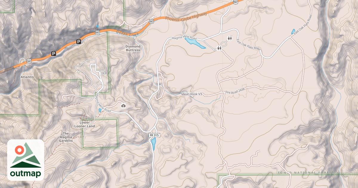 Map of Meat Hook