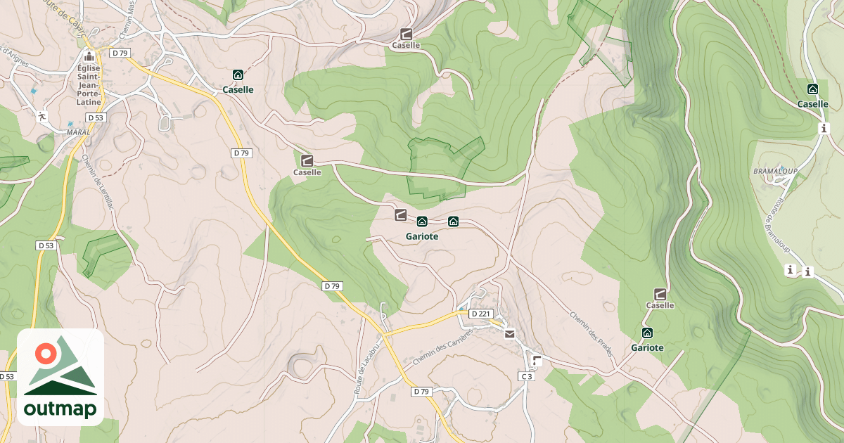 Map of Gariote