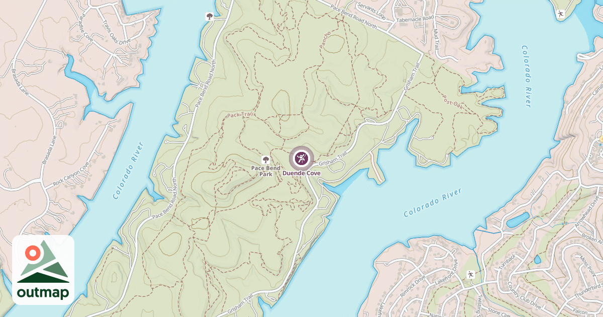Map of Duende Cove
