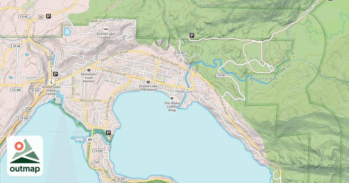 Map of Miller Lane