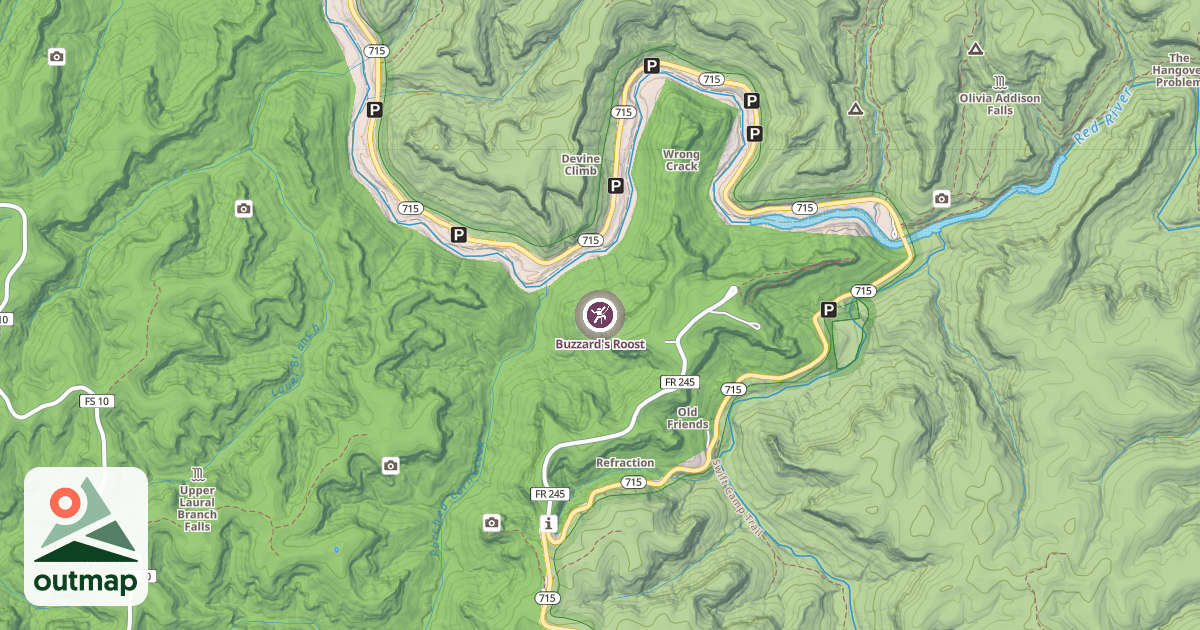 Map of Buzzard's Roost